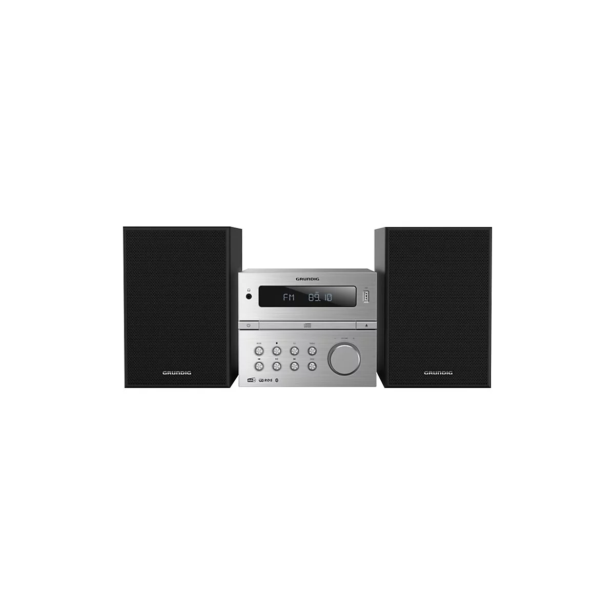 Grundig CMS 4200 - Microsystem - Schwarz, Silber