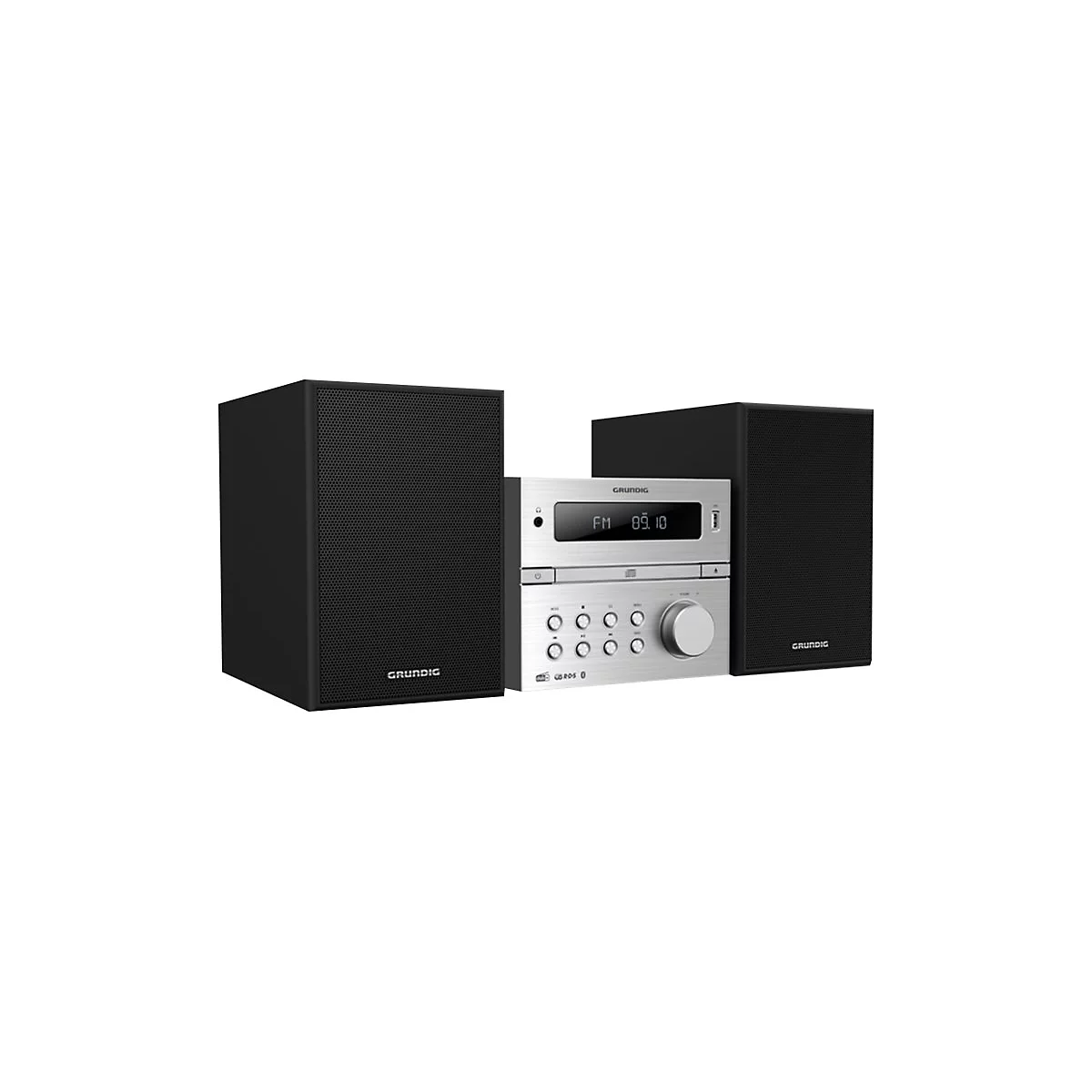 Grundig CMS 4200 - Microsystem - Schwarz, Silber