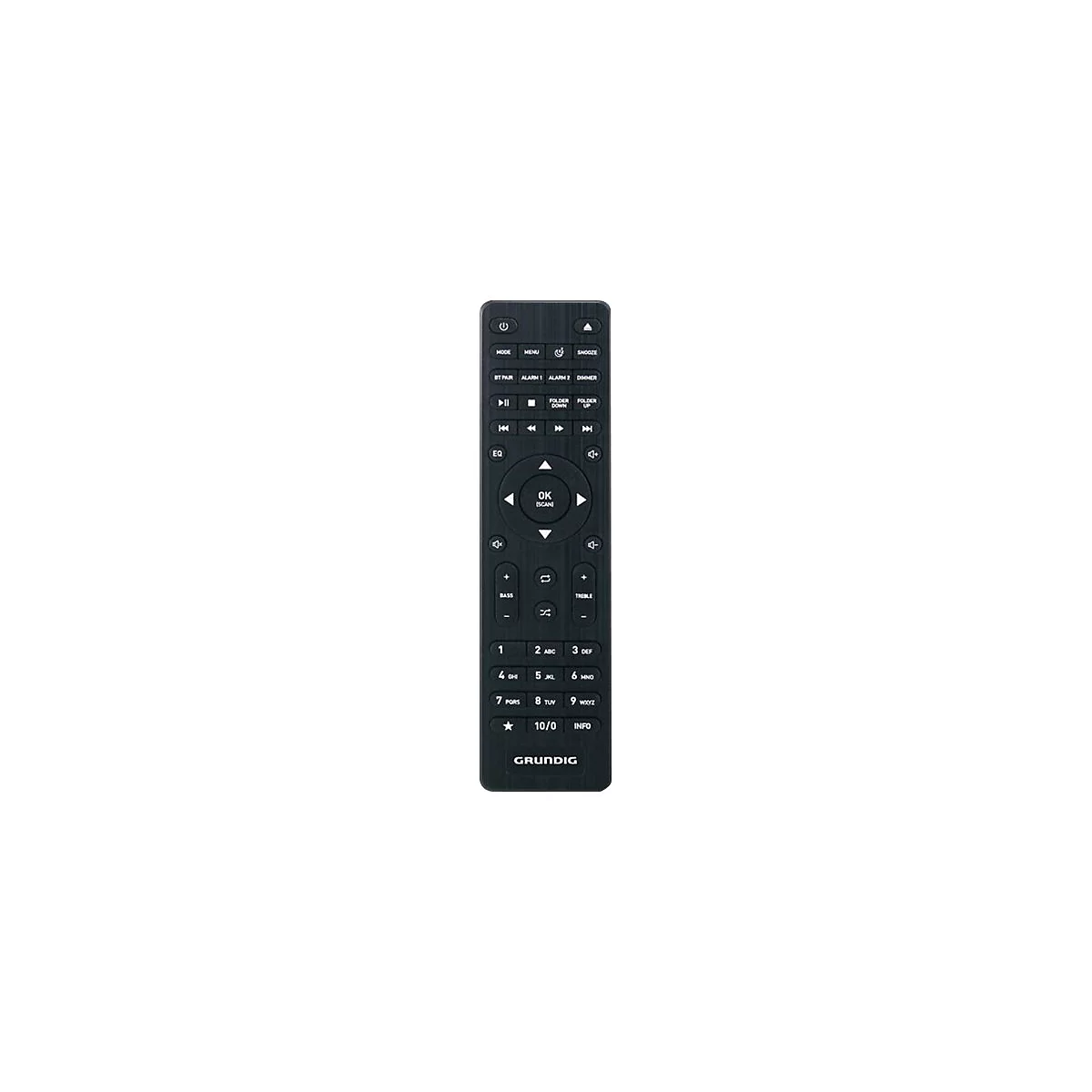 Grundig CMS 5000 BT DAB+ WEB - Microsystem - 2 x 50 Watt - Schwarz