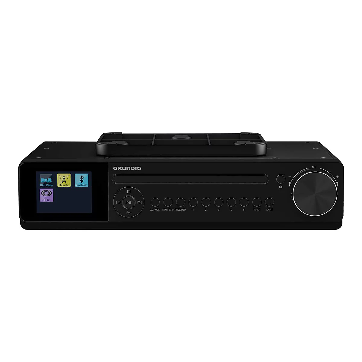 Grundig DKR 2000 BT DAB+ CD - Audiosystem - 2 x 3 Watt - Schwarz