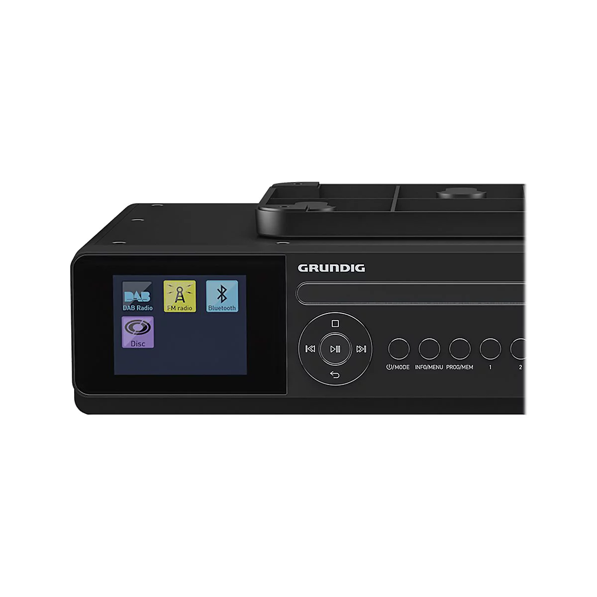 Grundig DKR 2000 BT DAB+ CD - Audiosystem - 2 x 3 Watt - Schwarz