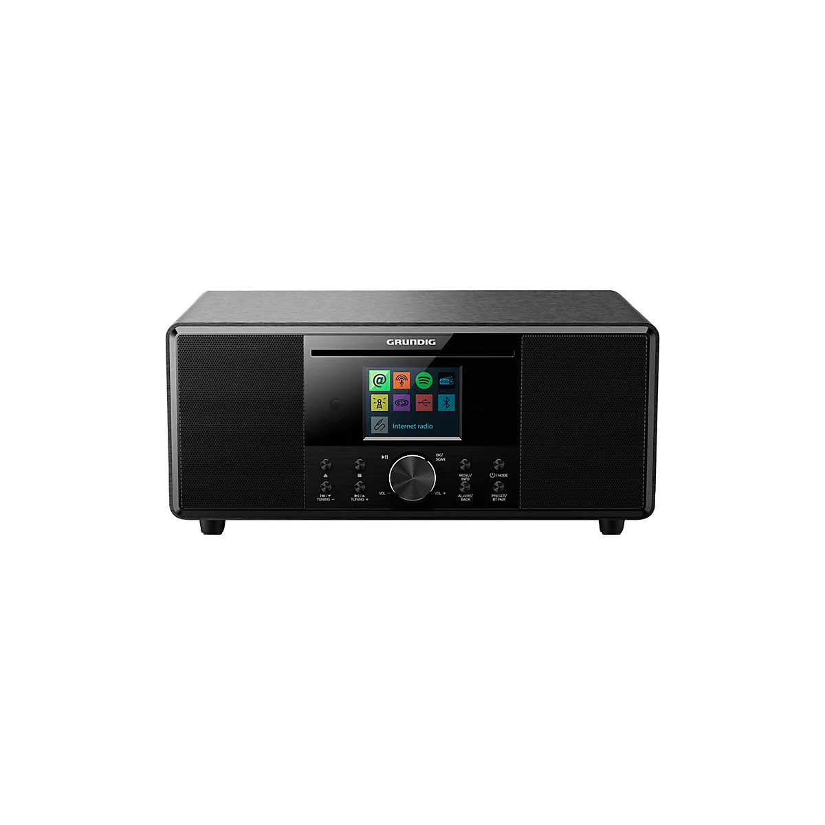 Grundig DTR 7000 - Audiosystem - 32 Watt (Gesamt) - Schwarz