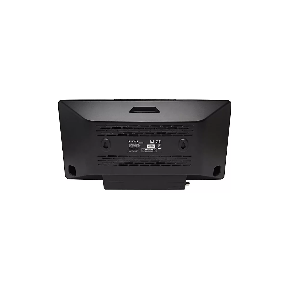 Grundig WMS 3000 BT DAB+ - Microsystem - 2 x 20 Watt - Schwarz