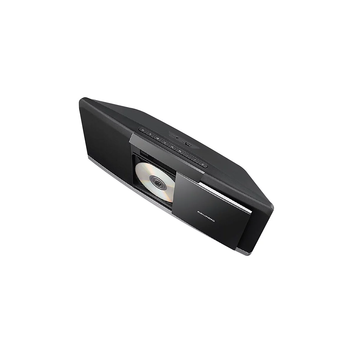 Grundig WMS 3000 BT DAB+ - Microsystem - 2 x 20 Watt - Schwarz
