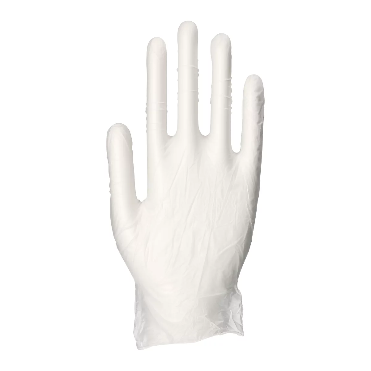 Guantes desechables WORK-INN Comfort, vinilo, sin polvo, sin látex, transparentes, talla M, 100 unidades