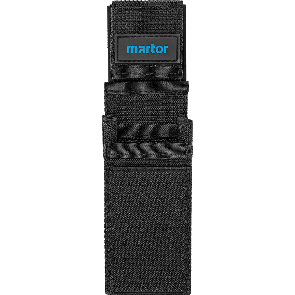 Gürteltasche Martor M, 2 Trageoptionen, L 215 x B 60 mm, Nylon, schwarz