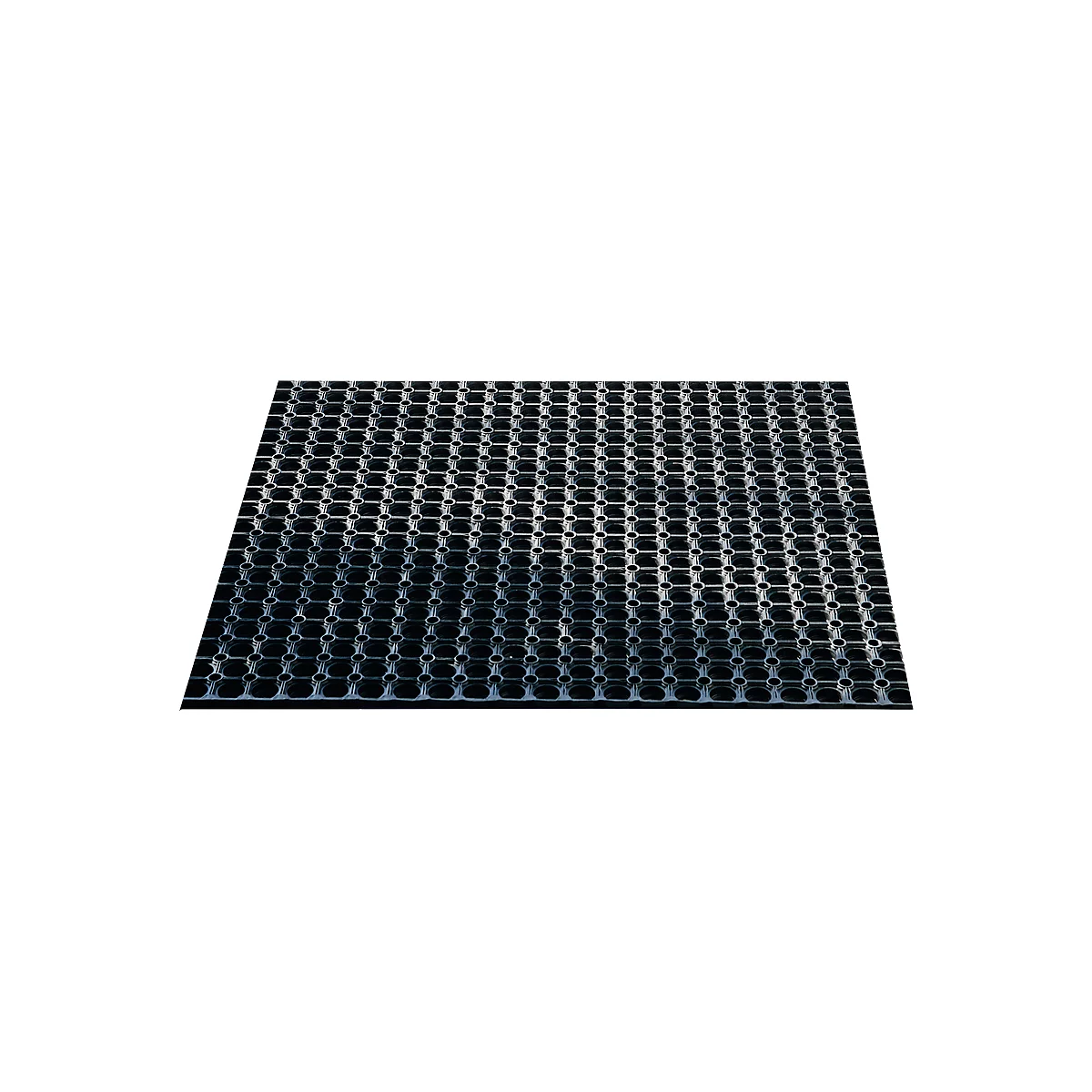 Gummi-Ringmatte, 1500 x 1000 mm, schwarz