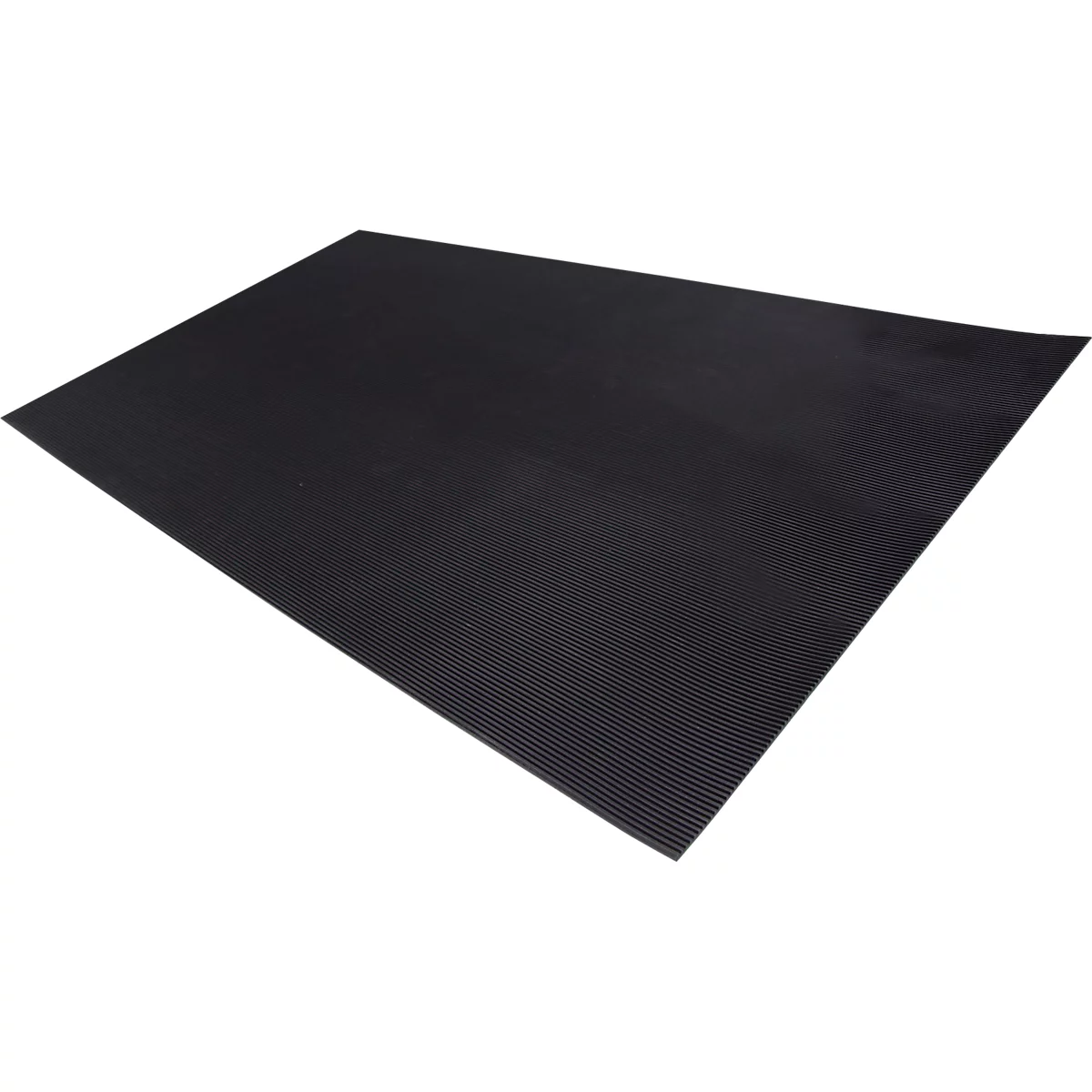 Gummiriefenmatte für Werkzeugschränke mit den Maßen B 1000 x T 500 mm