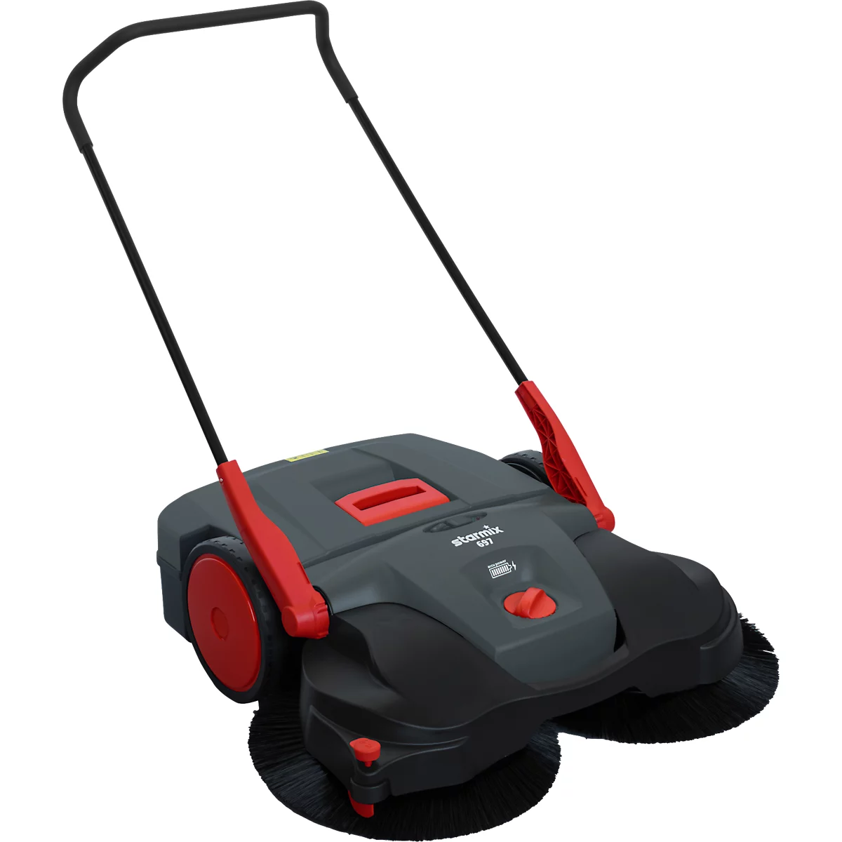 Haaga veegmachine 697 Pro accu, elektrisch, veegoppervlaktes tot 3000 m², volume 50 l