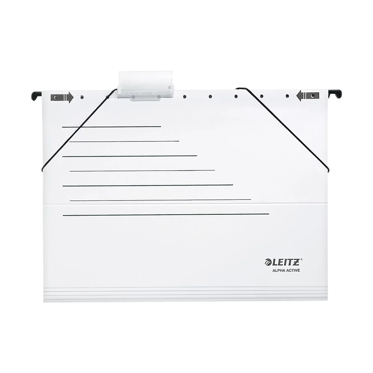 Hängemappe Alpha Active 5 St. weiss