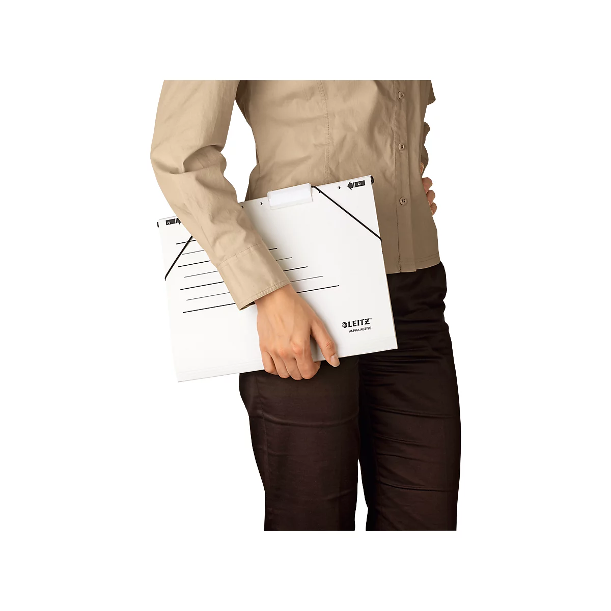 Hängemappe Alpha Active 5 St. weiss