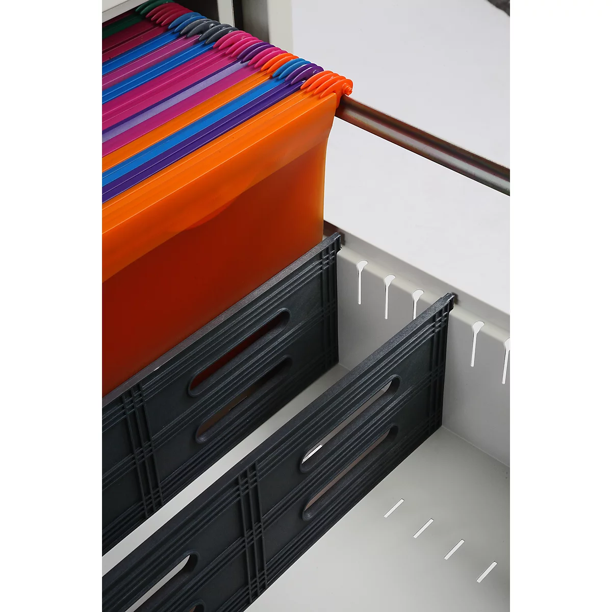 Hängeregistraturschrank World Class Vertical Fire File FS2254K/E/F, feuergeschützt, mit elektr. Tastenschloss