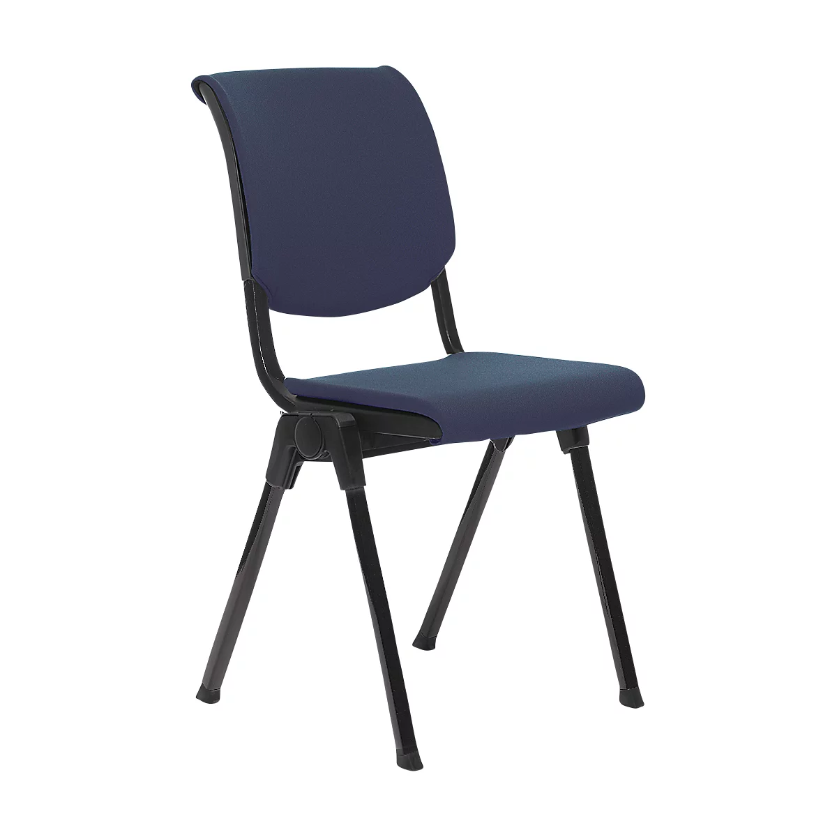 HÅG Conventio mit Sitzpolster blau und schwarzem Gestell