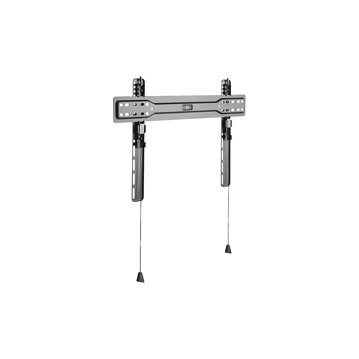 HAGOR BL Superslim 600 - Befestigungskit (feste Wandhalterung) - für LCD-Display - Schwarz - Bildschirmgröße: 140-191 cm (55'-75')