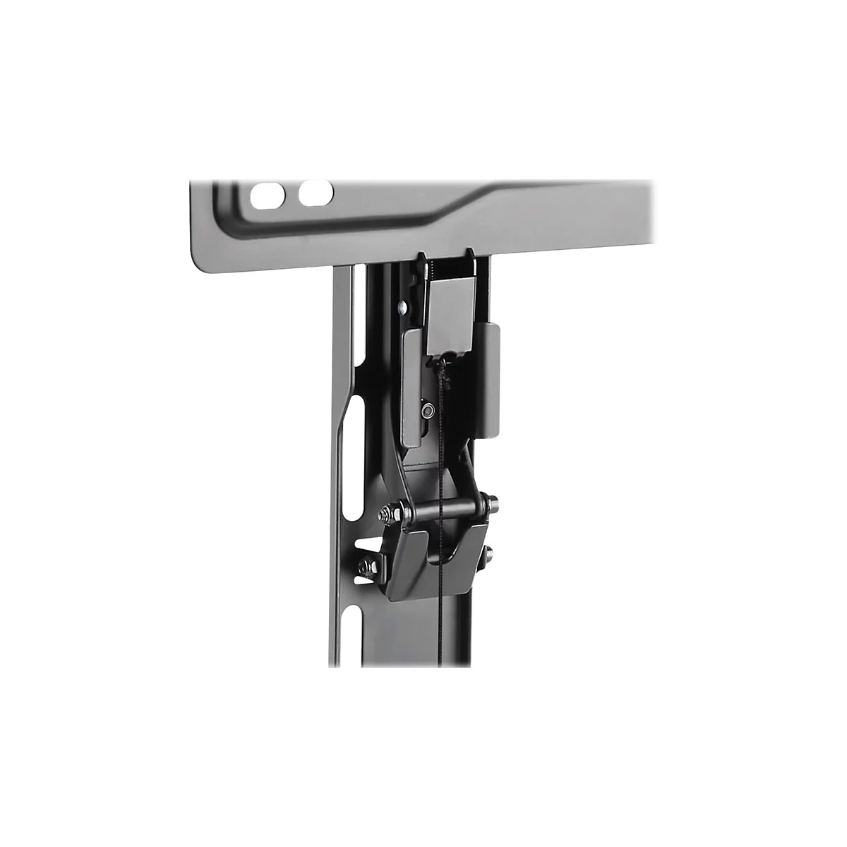 HAGOR BL Superslim Tilt 600 - Befestigungskit (Wandmontage) - für Flachbildschirm - verriegelbar - Schwarz - Bildschirmgröße: 140-191 cm (55'-75')