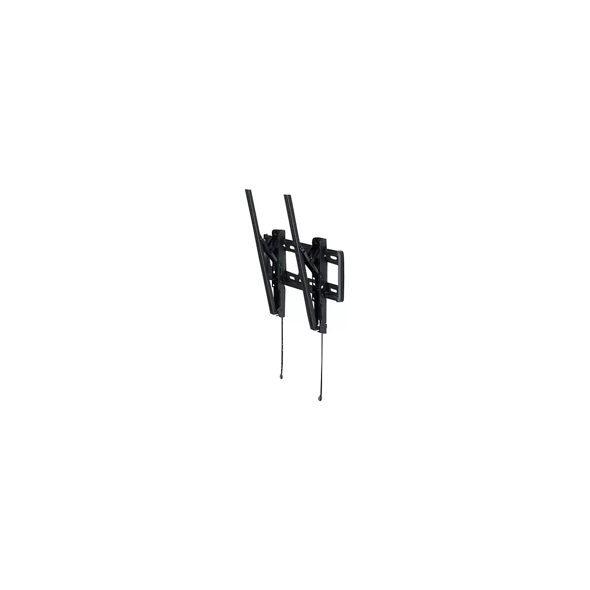 HAGOR BL Tilt 400 - Befestigungskit (Wandmontage) - für Flachbildschirm - Schwarz - Bildschirmgröße: 81-124 cm (32'-49') - Montageschnittstelle: bis zu 400 x 400 mm