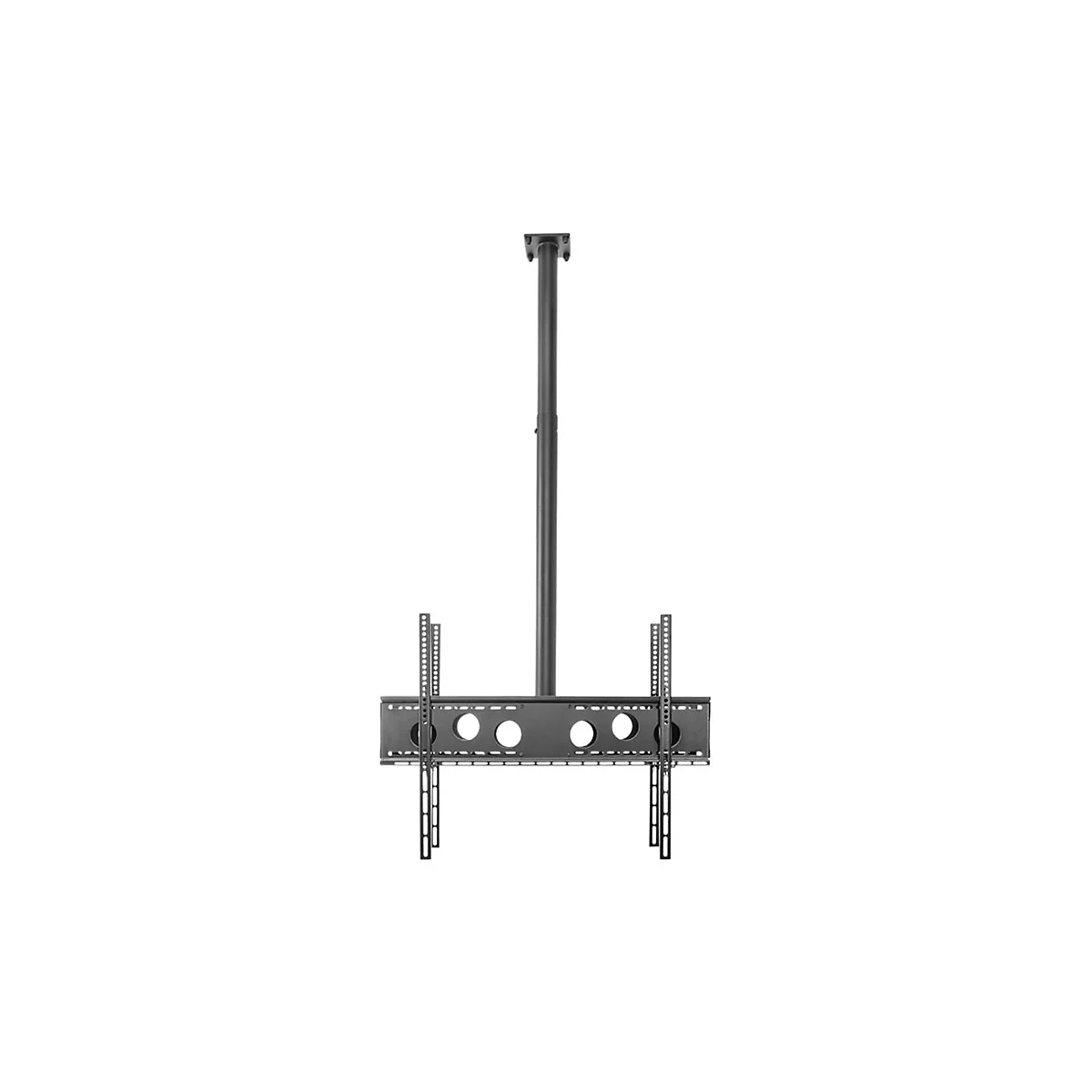 HAGOR HA DH Duo L - Befestigungskit (Klammer) - Back-to-Back - für 2 LCD-/Plasma-Konsolen - Schwarz - Bildschirmgröße: 140-191 cm (55'-75')