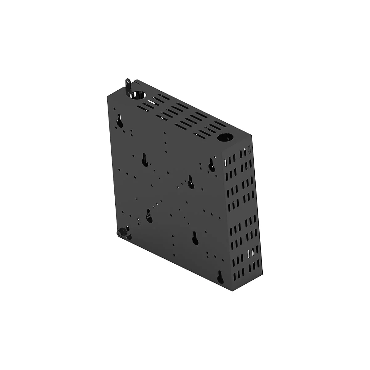 HAGOR HP - PC-Gehäusesystem - geeignet für Wandmontage, montierbarer Wagen, Ständer montierbar - Schwarz