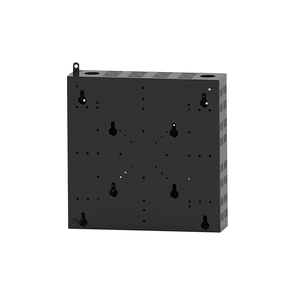 HAGOR HP - PC-Gehäusesystem - geeignet für Wandmontage, montierbarer Wagen, Ständer montierbar - Schwarz
