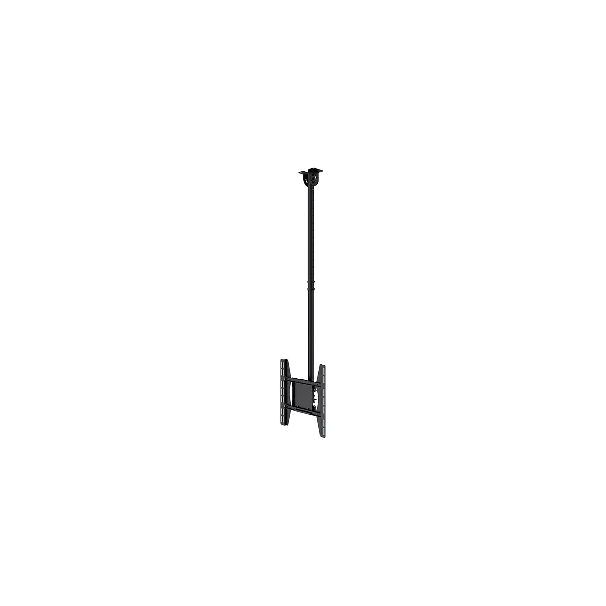 HAGOR PLD Single Medium - Befestigungskit (Deckenmontage) - für Flachbildschirm - Schwarz - Bildschirmgröße: 81-124 cm (32'-49') - Montageschnittstelle: bis zu 400 x 400 mm