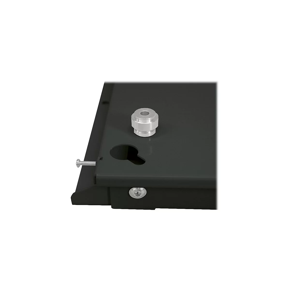 HAGOR WH Turn M - Klammer - für LCD-Display - Schwarz - Bildschirmgröße: 117-140 cm (46'-55') - Montageschnittstelle: bis zu 400 x 400 mm