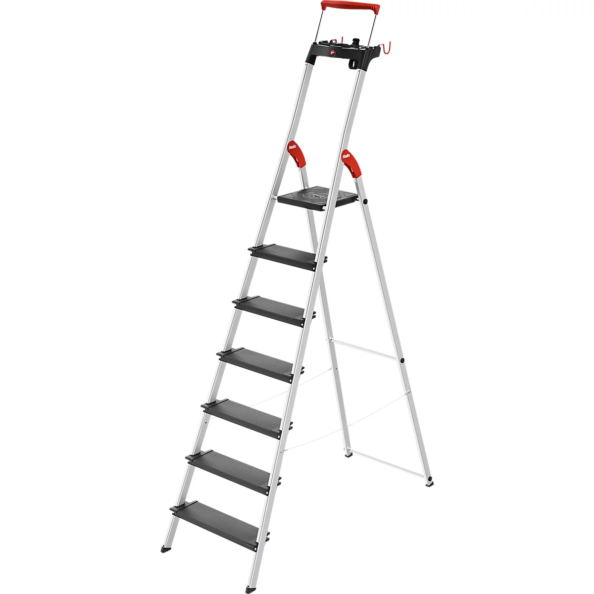 Hailo Echelle de sécurité ProfiLine S150, 7 marches