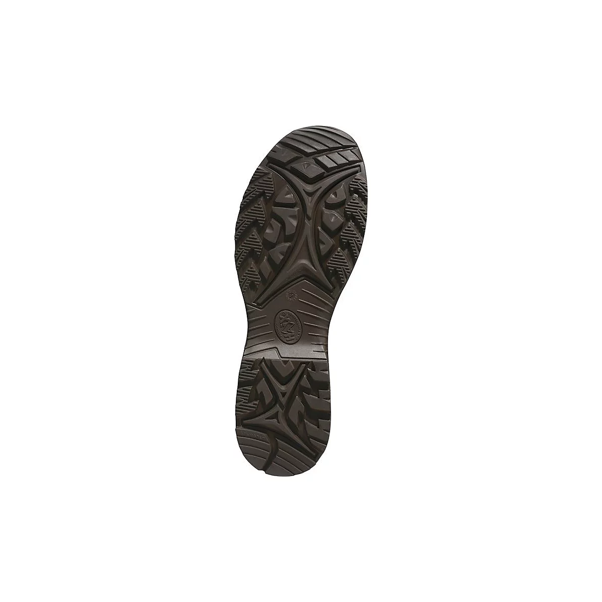 HAIX Trekkingstiefel BE Nature GTX Mid, Nubukleder braun/grün, Größe 9 (43), GORE-TEX, rutschfest, öl- und hitzeresistent
