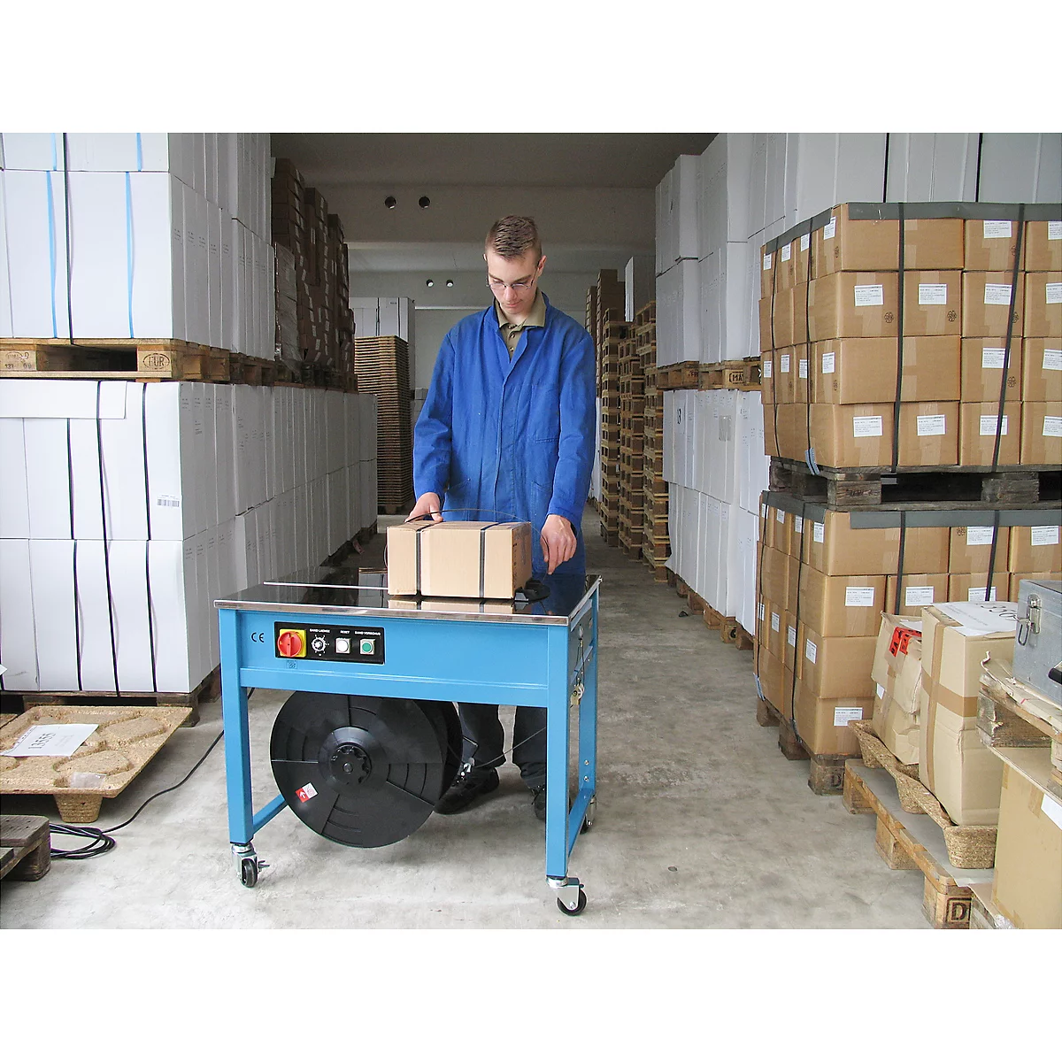 Halfautomatische omsnoeringsmachine Eco-Pack