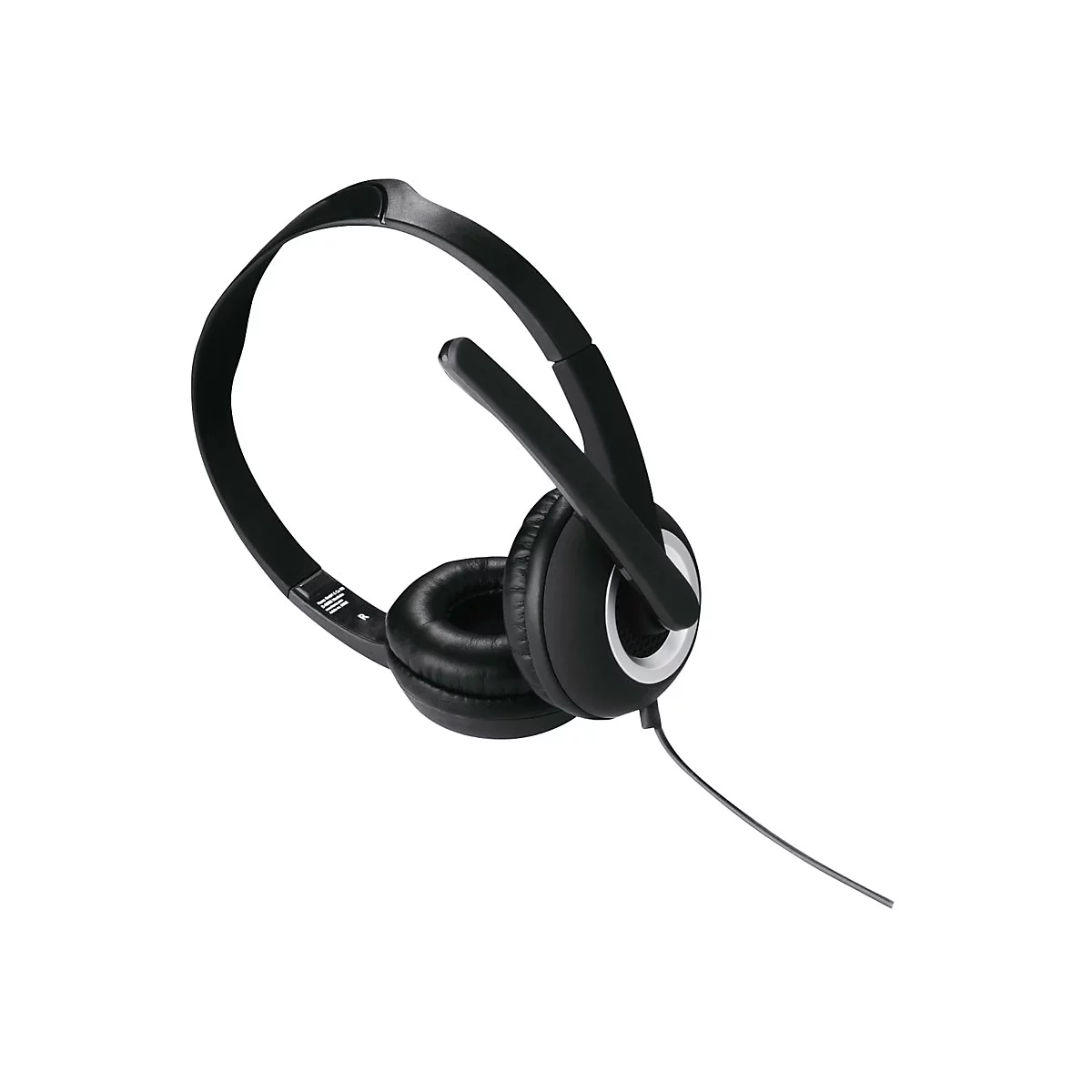 Hama 'HS-P150' - Headset - On-Ear - kabelgebunden - Schwarz, Silber