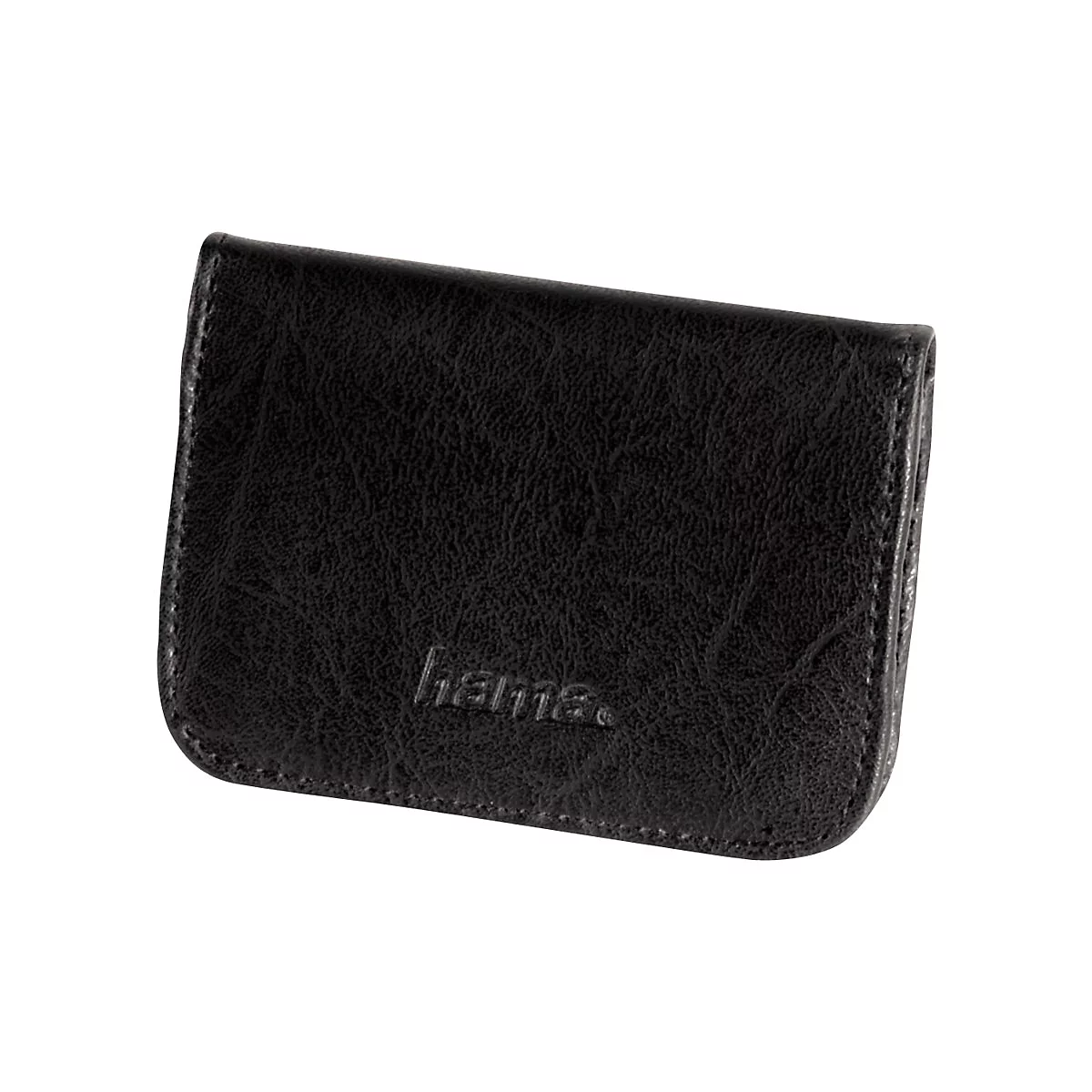 Hama Memory Card Case - Memory-Etui - Kapazität: 4 SD/MMC-Karten, 4 xD-Picture Cards, 4 CompactFlash-Karten, 4 SmartMedia-Karten - Schwarz