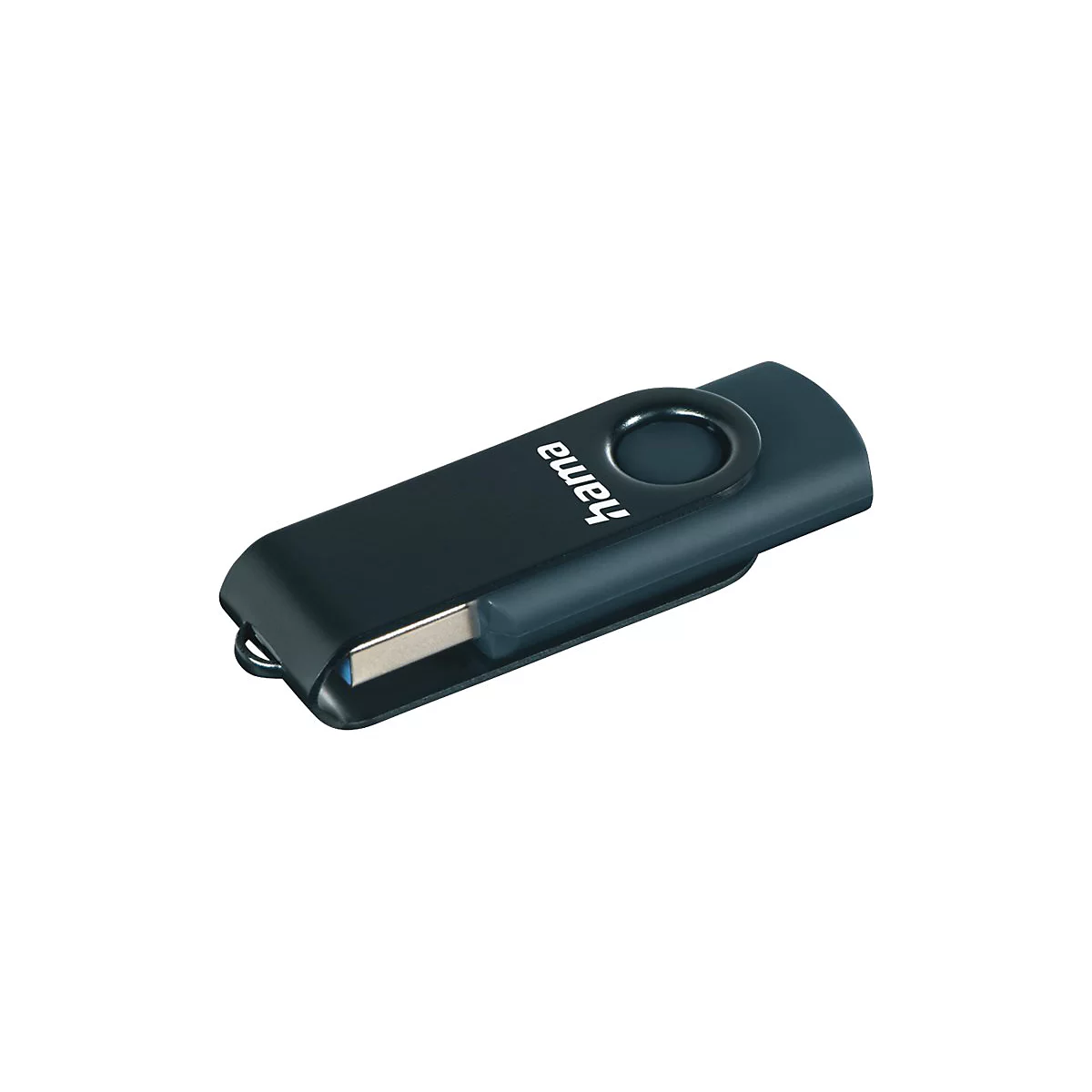 Hama 'Rotate' - USB-Flash-Laufwerk - 256 GB - USB 3.0 - Petrolblau
