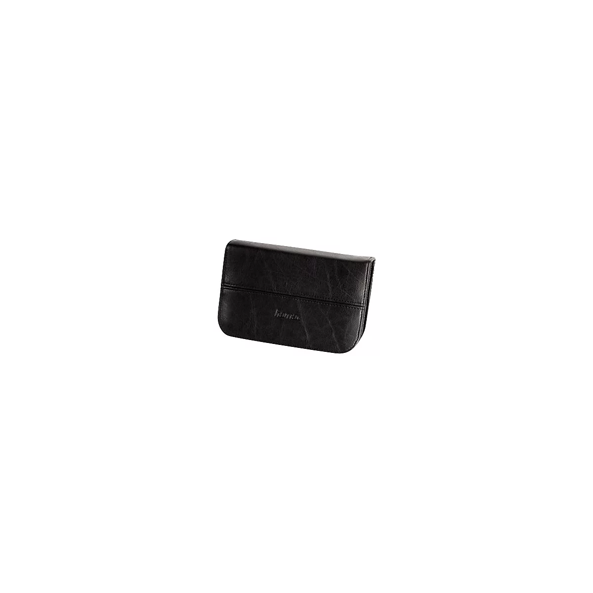 Hama Universal Card Case - Speichertasche - Kapazität: 4 MultiMedia-Karten, 4 SmartMedia-Karten, 4 Memory Stick-Karten, 4 SD-Speicherkarten, 4 CompactFlash-Karten, 4 xD-Picture Card - Schwarz