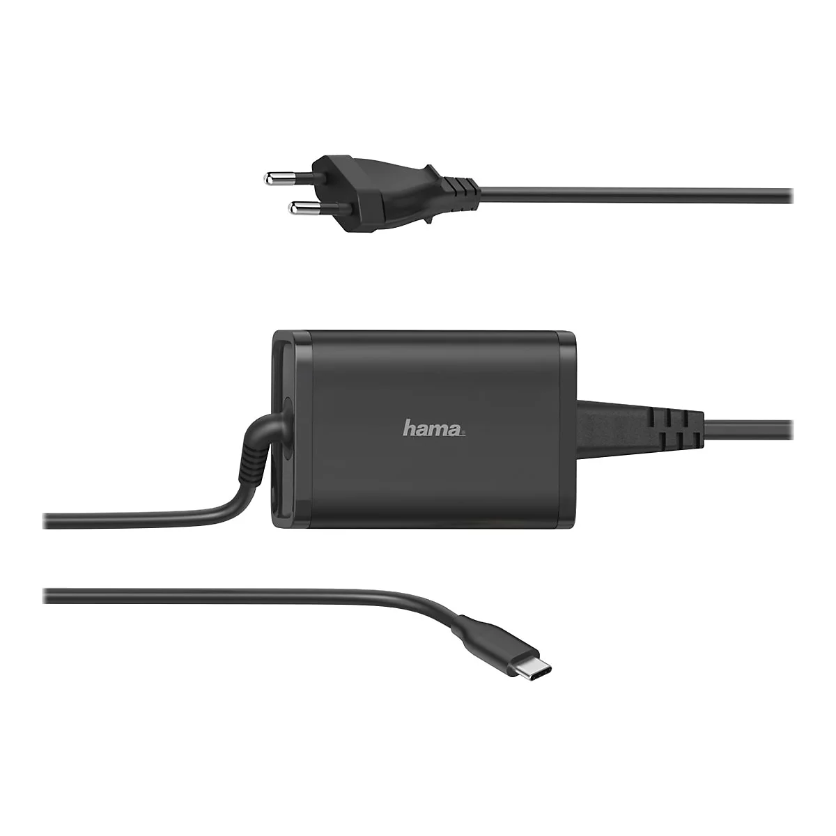 Hama Universal Power Supply Unit - Netzteil - Wechselstrom 100-240 V - 65 Watt - Schwarz