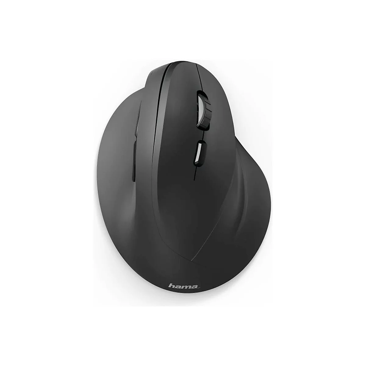 Hama Vertical Ergonomic - Vertikale Maus - ergonomisch - Für Rechtshänder - optisch - 6 Tasten