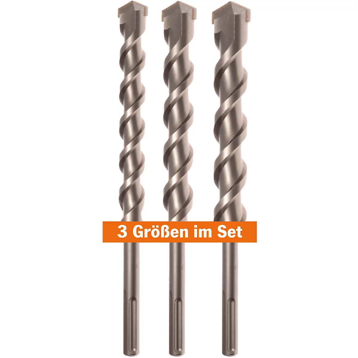 Hammerbohrer Projahn SDS-max ECO Set, in Kunststoff-Box, 3-tlg.