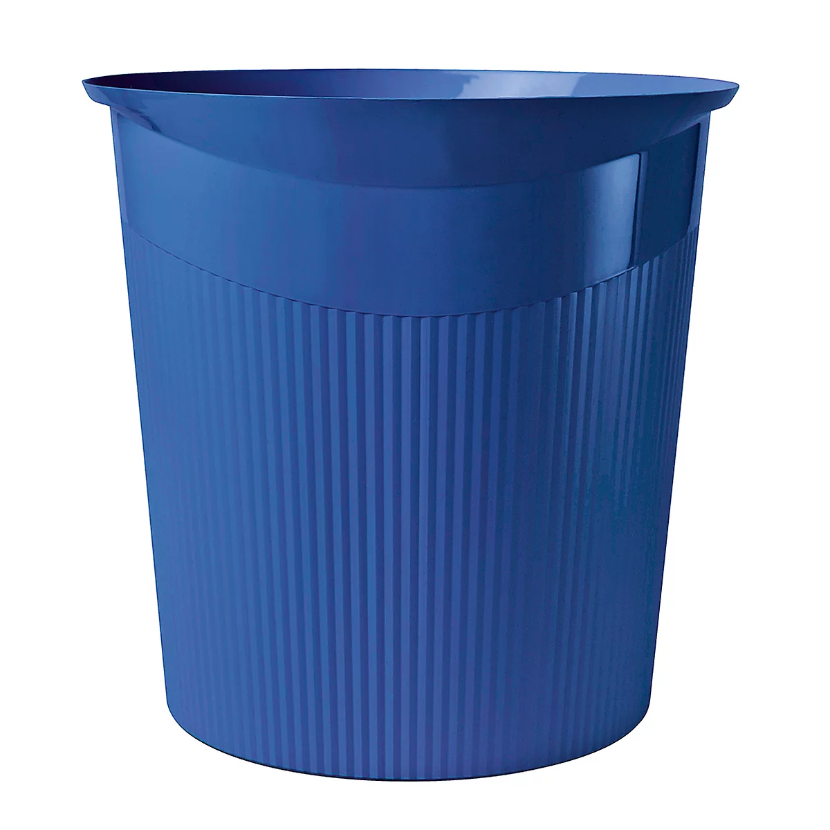 HAN Papierkorb Loop, 13 Liter, modernes Design, blau