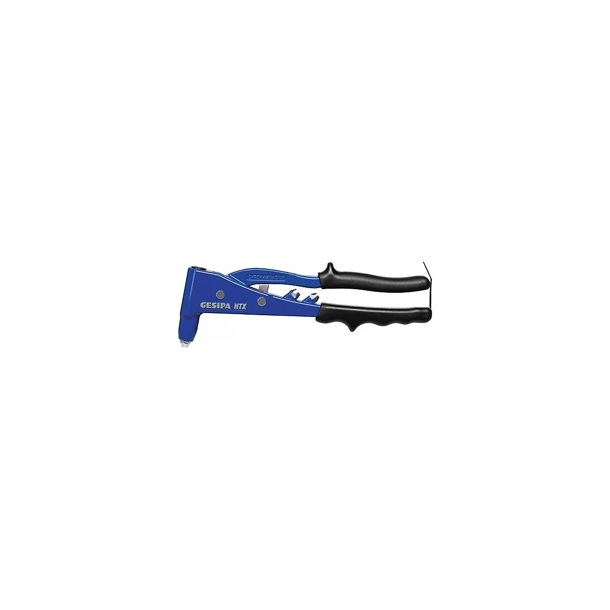Handblindnietsetzgerät NTX-F L.260mm Arbeitsber.2,4-5mm