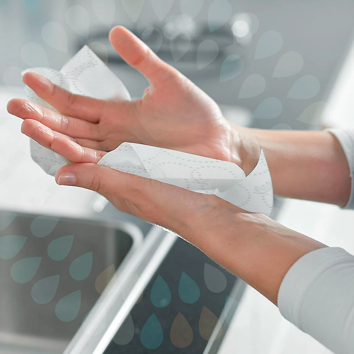 Handdoeken Ultra 6789 Kleenex® - 210 x 215 mm - interfold - 2-laags - 2790 vellen- 15 pakjes van 186 vellen - wit