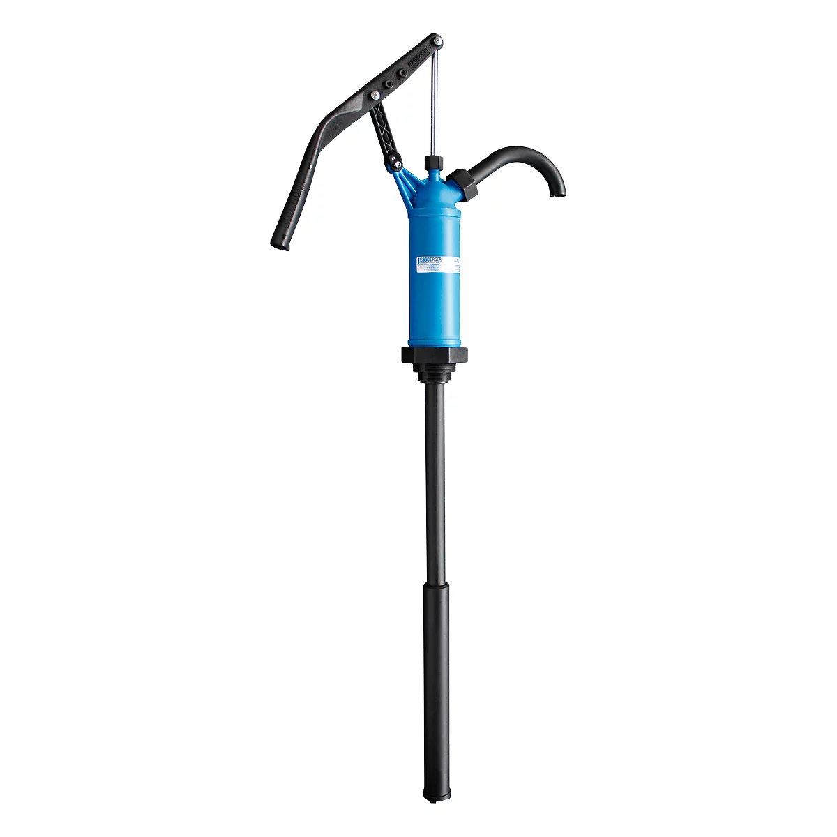 Handhebelpumpe, 0,45 l/Hub, NBR, blau