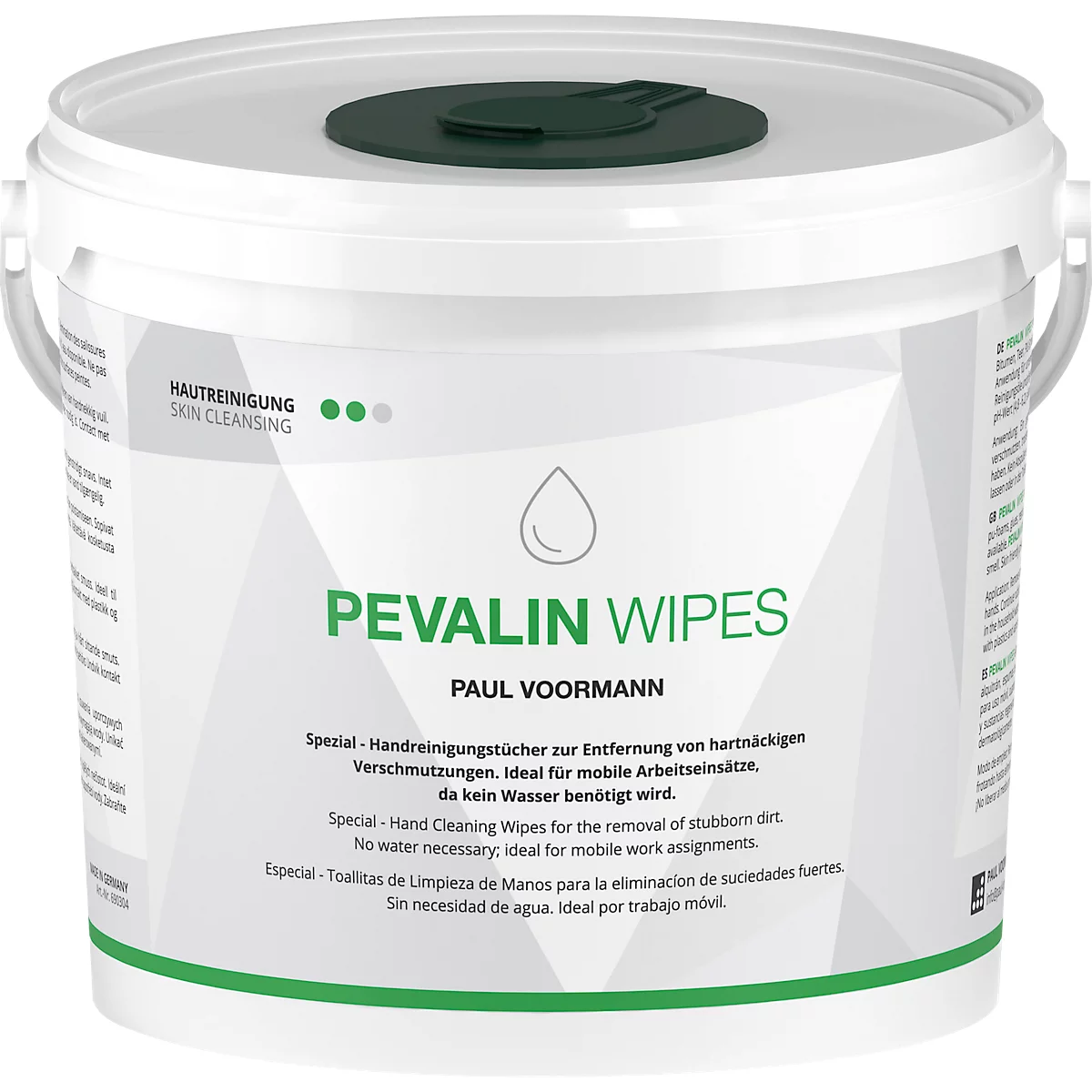 Handreinigingsdoekjes tesa Pevalin Wipes, wit, 150 stuks