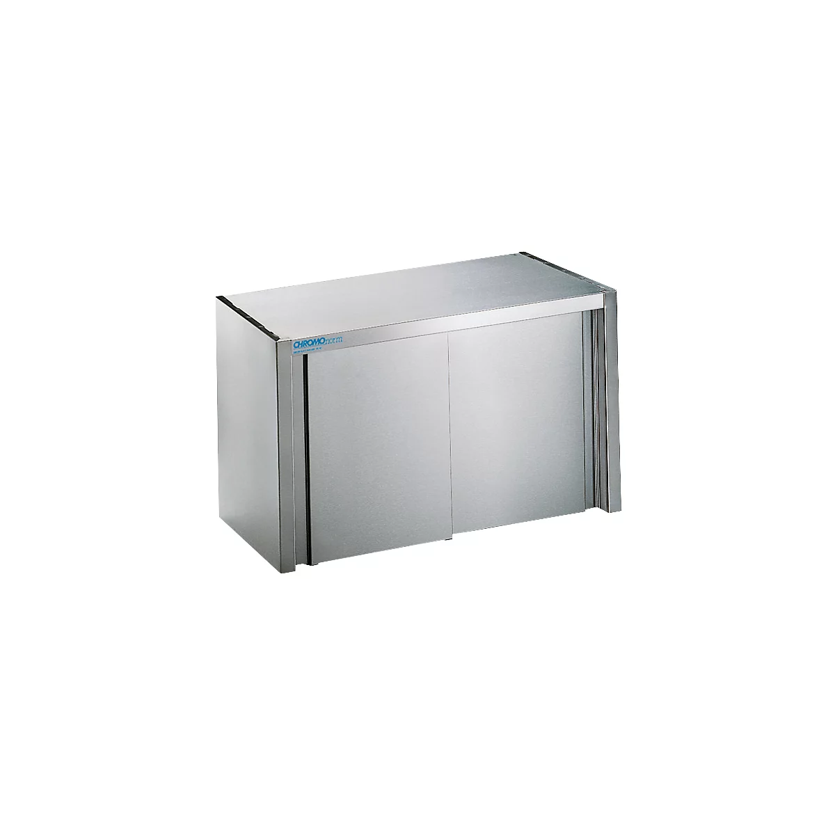 Hangkast, rvs, met schuifdeuren, B 1000 mm