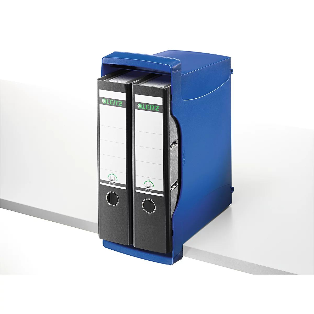 Hangmappenbox Leitz Uni-Box Plus 1908, A4, voor ca. 20 hangmappen, handgrepen, blauw