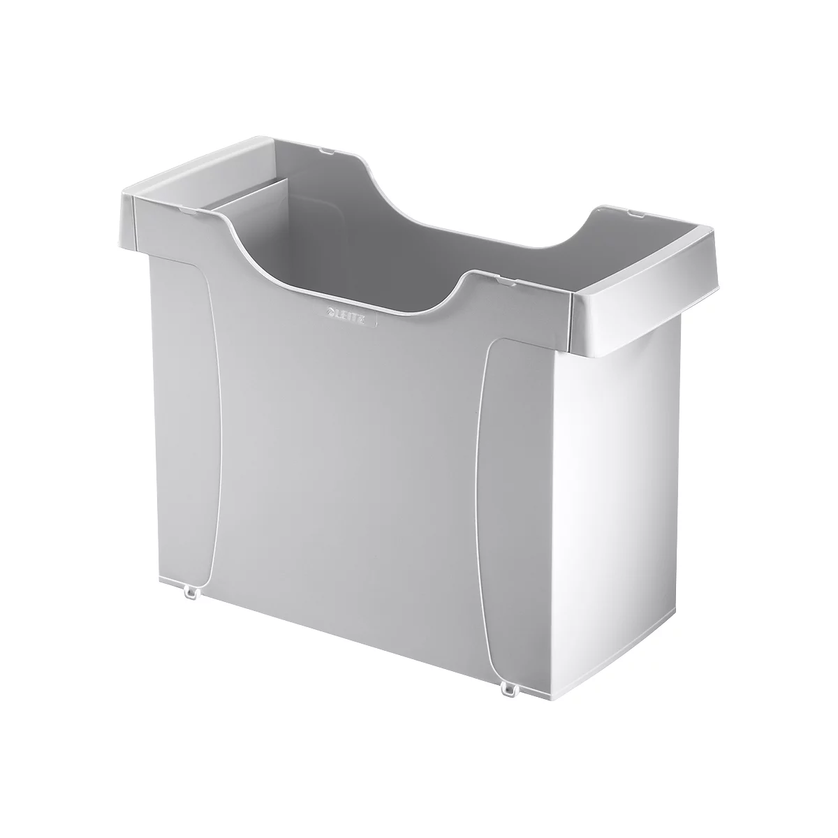 Hangmappenbox Leitz Uni-Box Plus 1908, A4, voor ca. 20 hangmappen, handgrepen, grijs