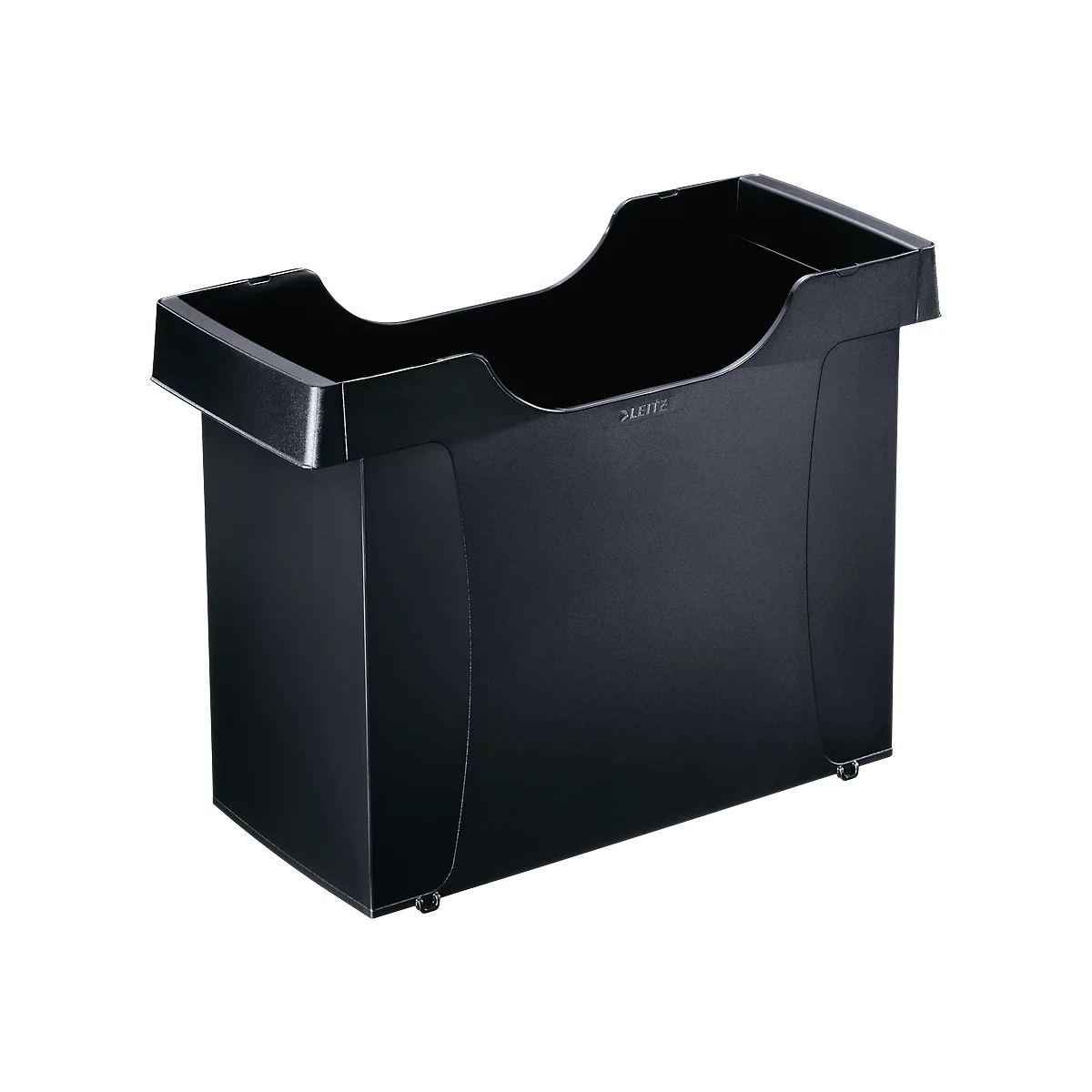 Hangmappenbox Leitz Uni-Box Plus 1908, A4, voor ca. 20 hangmappen, handgrepen, zwart