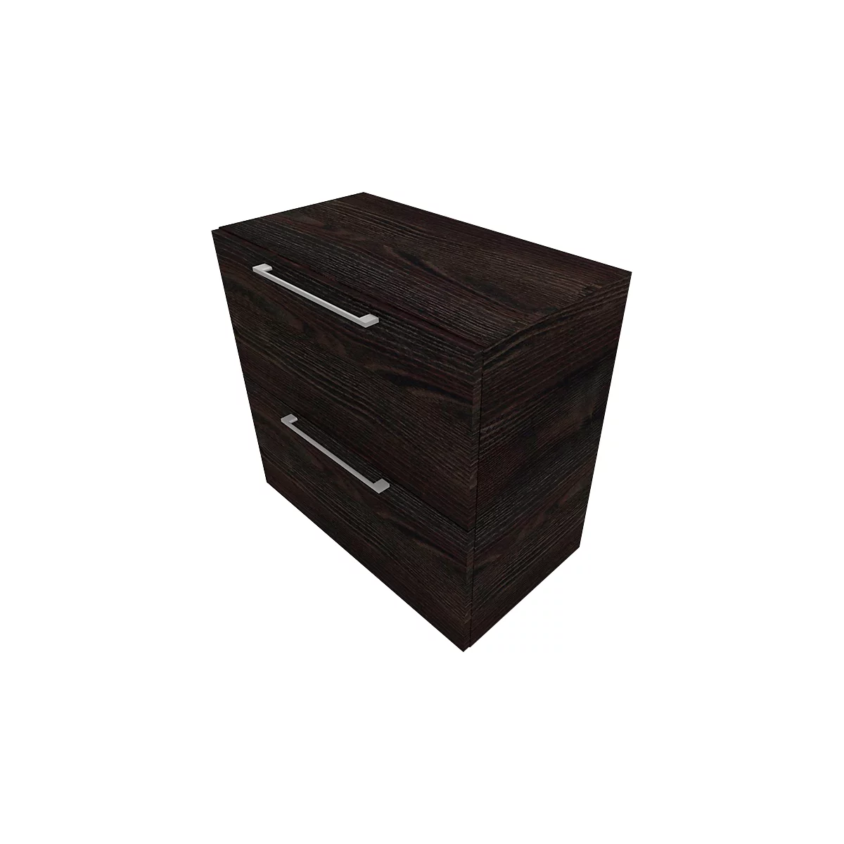 Hangmappenkast SOLUS PLAY, 2 ordnerhoogten, B 800 x D 440 x H 748 mm moeraseik
