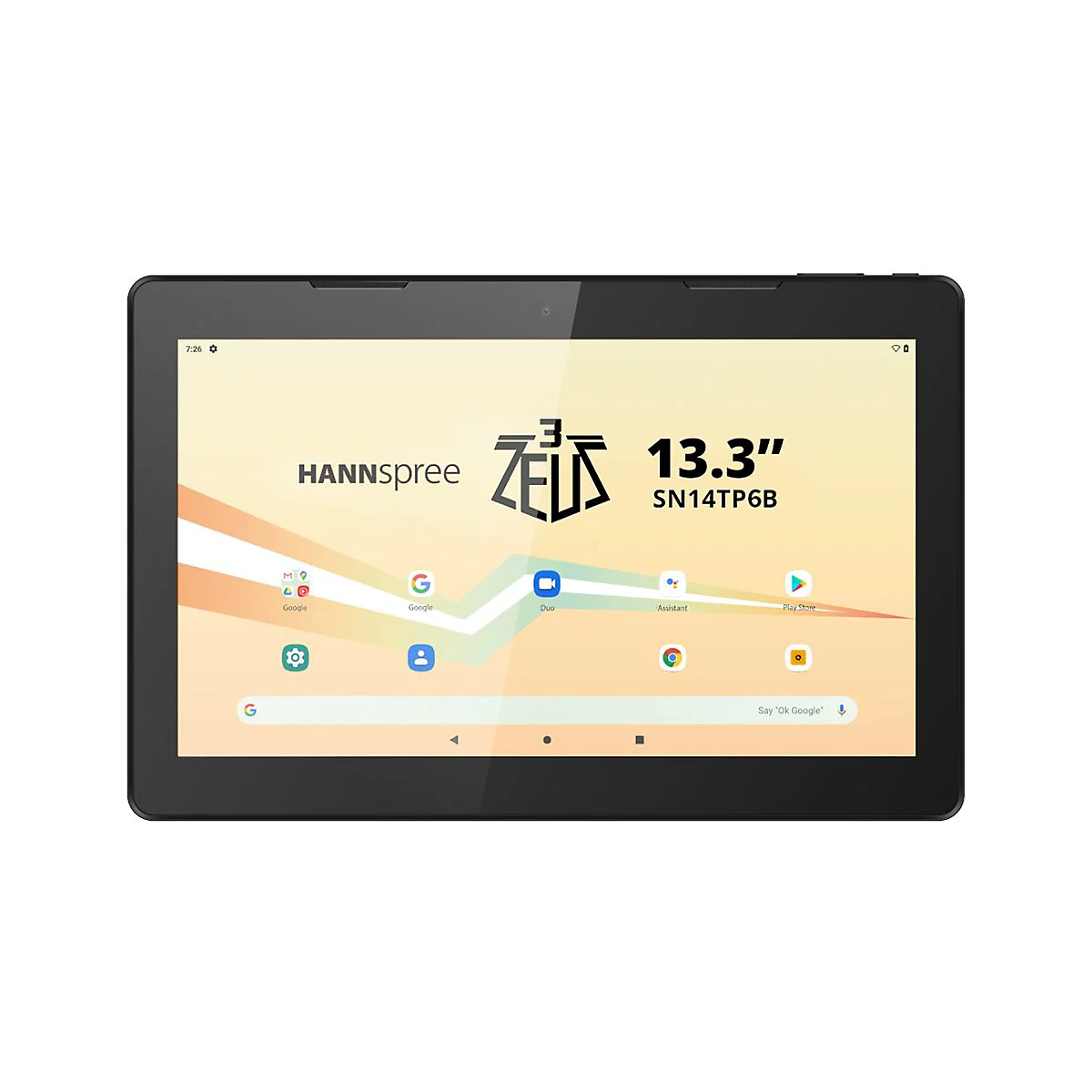 HANNspree Pad Zeus 3 - Tablet - Android 13 - 128 GB eMMC - 33.8 cm (13.3') IPS (1920 x 1080) - USB-Host
