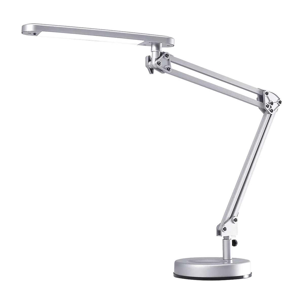HANSA bureaulamp, staander, zilver