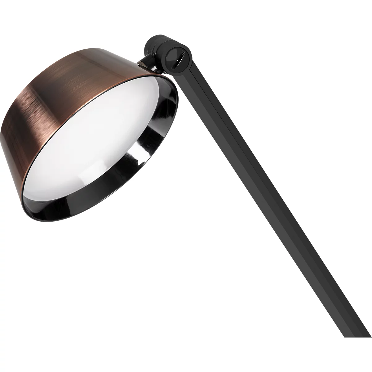 Hansa-by-styro LED-Tischlampe, 3.000–6.300 K, Touch-Steuerung, drehbarer Leuchtenkopf, kupfer