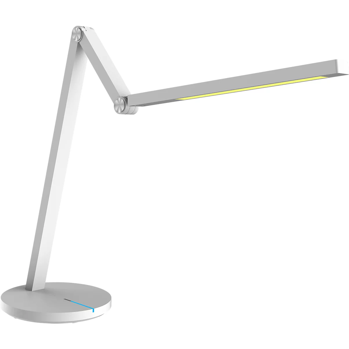Hansa-by-styro LED-zaklamp, dimbaar, 3.000-6.300 K, tiptoetsbediening, wit