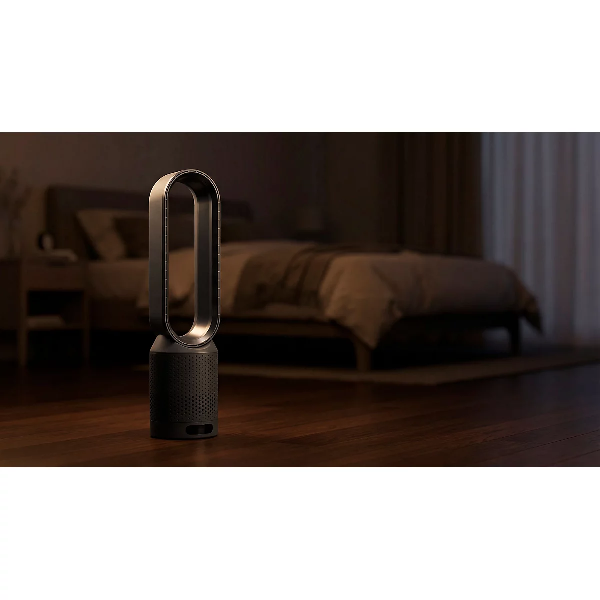 Hansa-by-styro Turmventilator AM-016, 40 W, 10 Leistungsstufen, 90°-Oszillation, Timer-Funktion, Fernbedienung, anthrazit